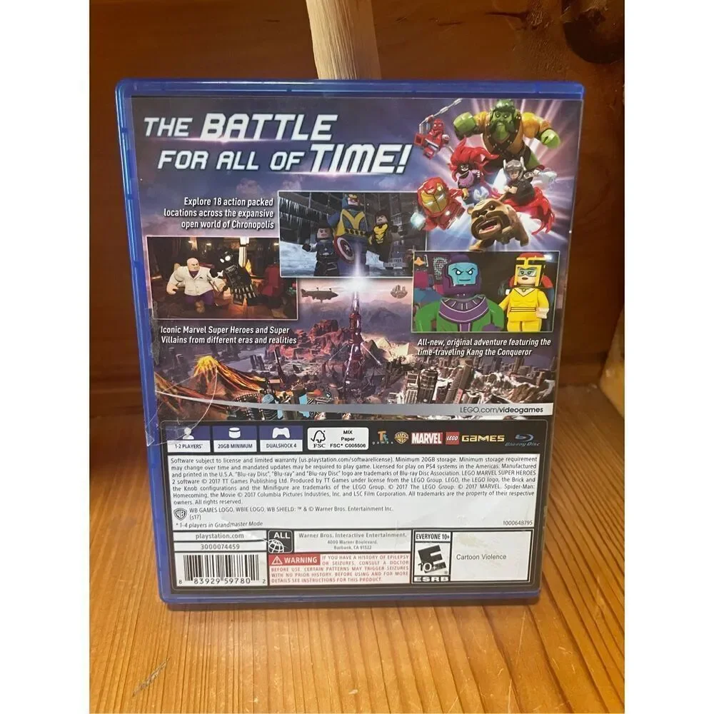 LEGO Marvel Super Heroes 2 (Sony PlayStation 4, 2017)